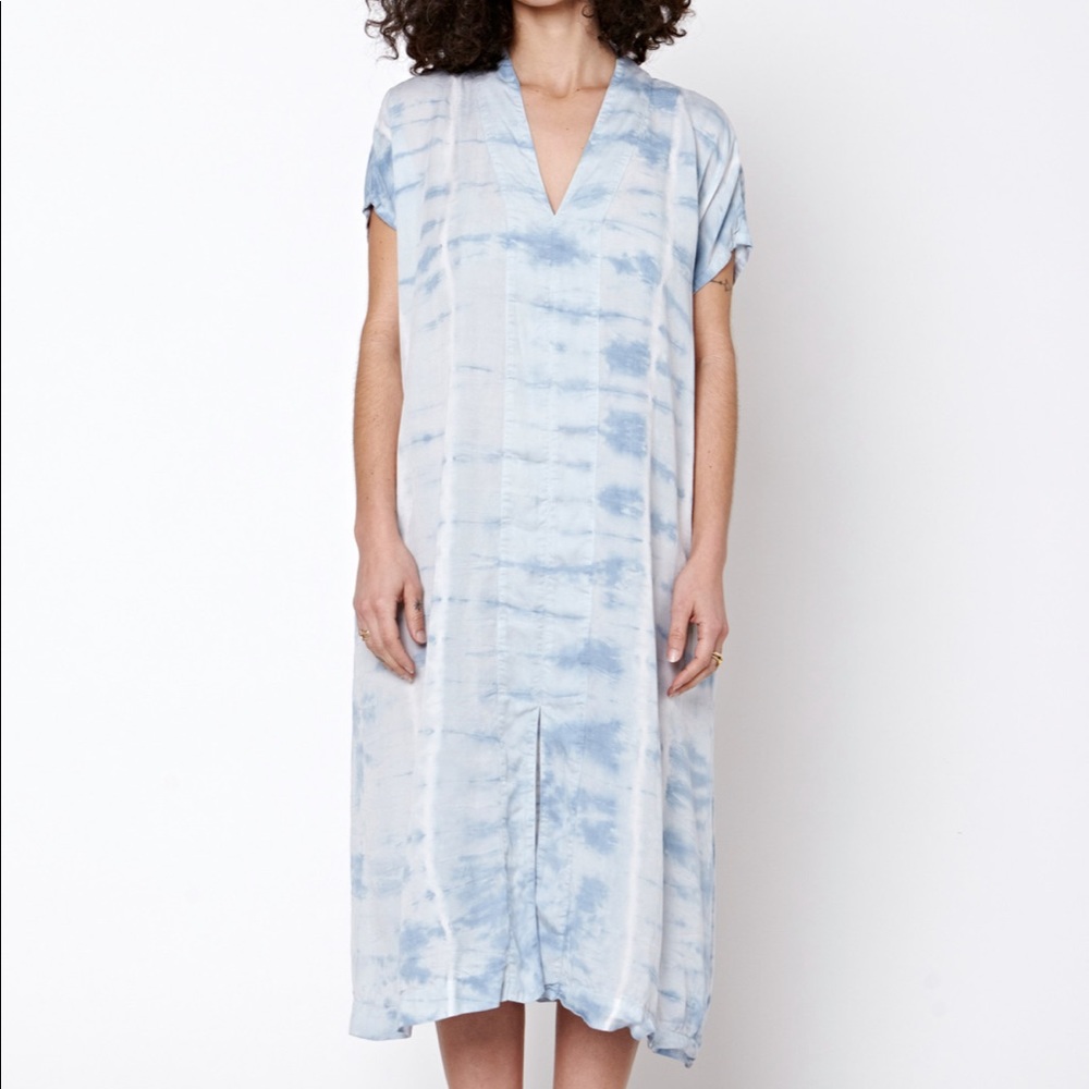 LACAUSA Kaftan Yarrow Dress